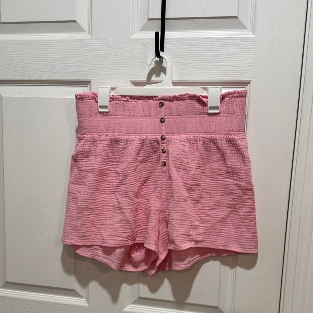 Simply Southern High-Waisted Pink Shorts